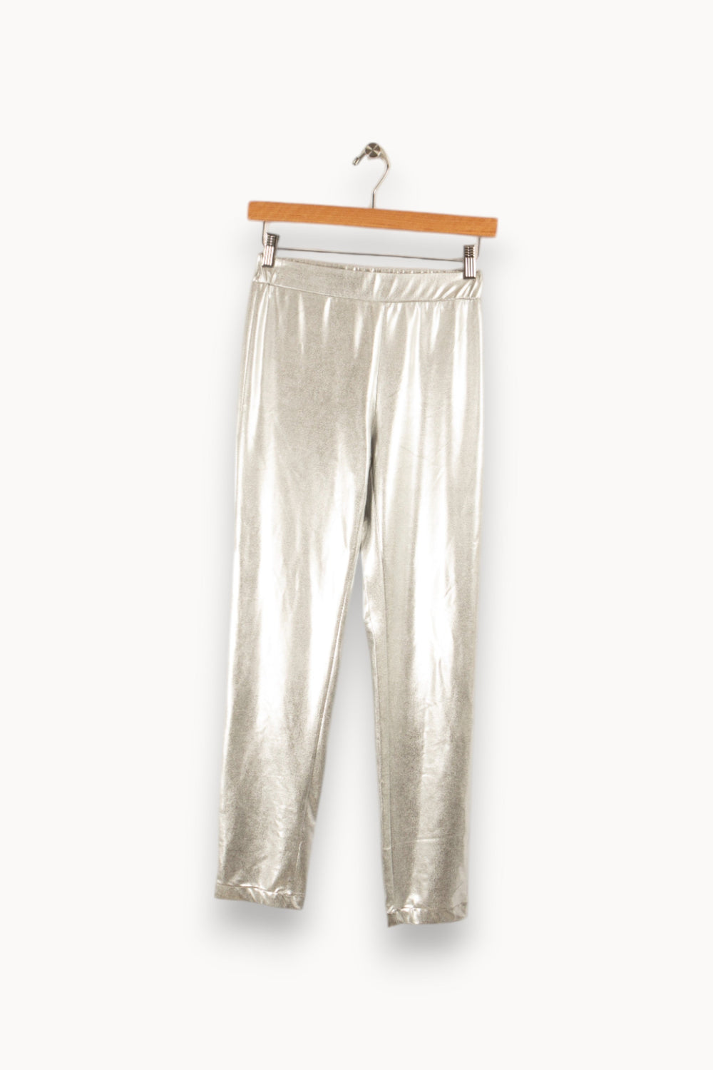 Pantalon gris brillant - Taille S/36