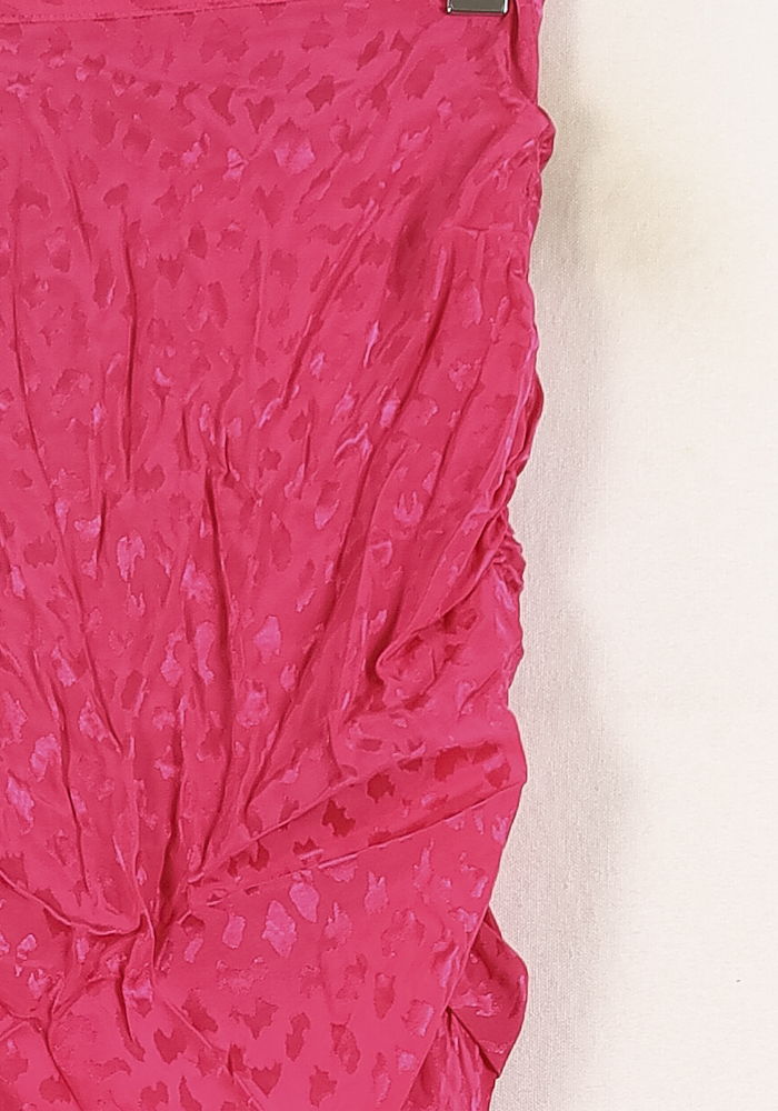 Jupe Drapée Rose - Taille M/38 de la marque Modetrotter | PARAD24618 - Vendu par Paradigme - Image 3