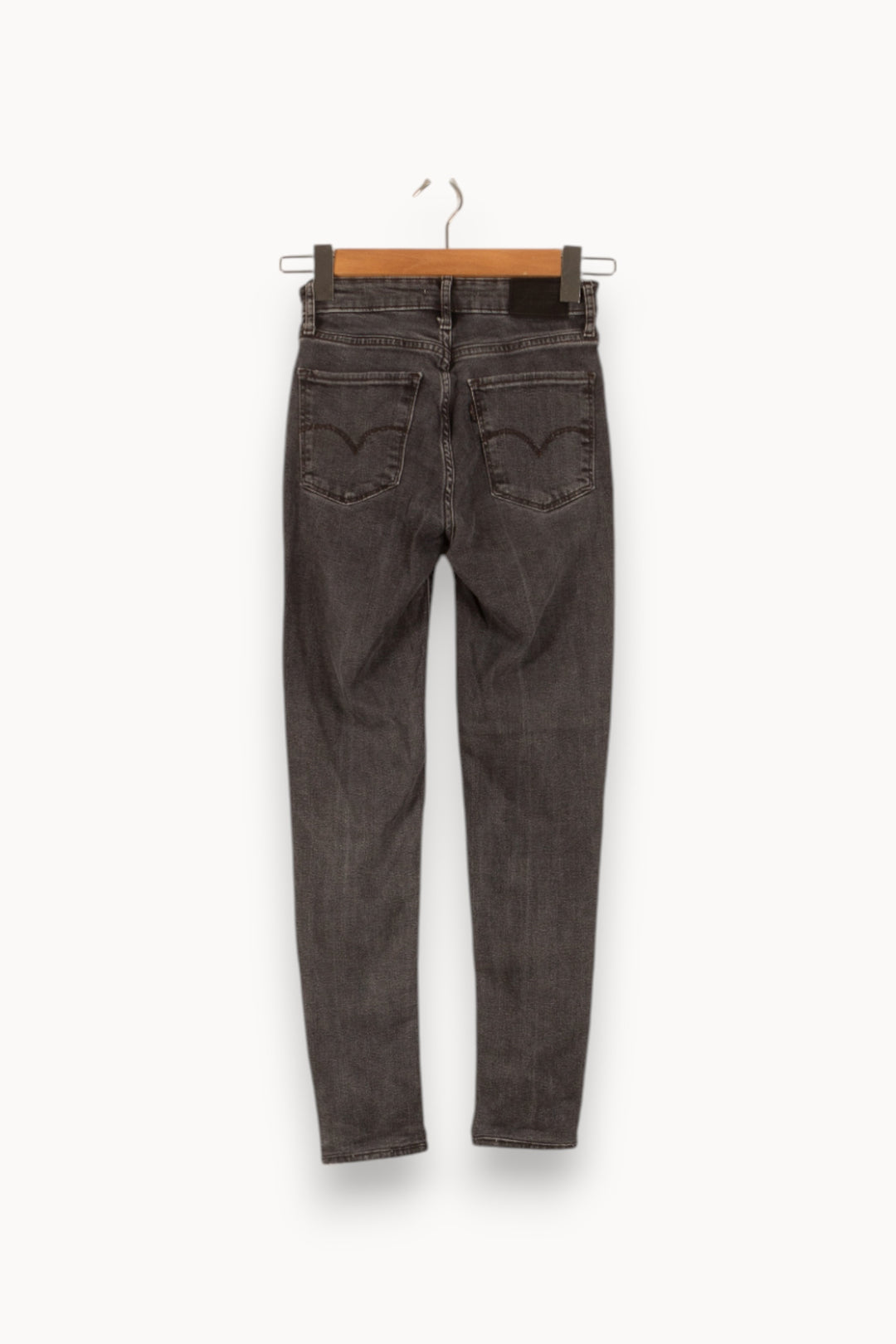 Jean Skinny Gris - Taille XS/34 de la marque Levi's | PARAD24648 - Vendu par Paradigme - Image 4