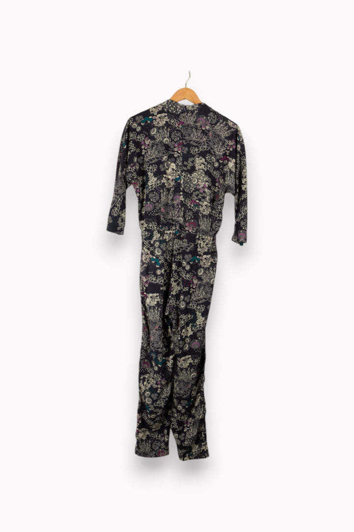 Combinaison bleu foncé à motifs - Taille M/38