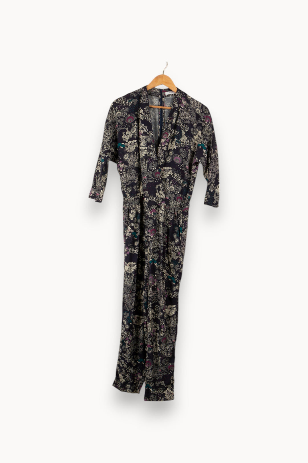 Combinaison bleu foncé à motifs - Taille M/38