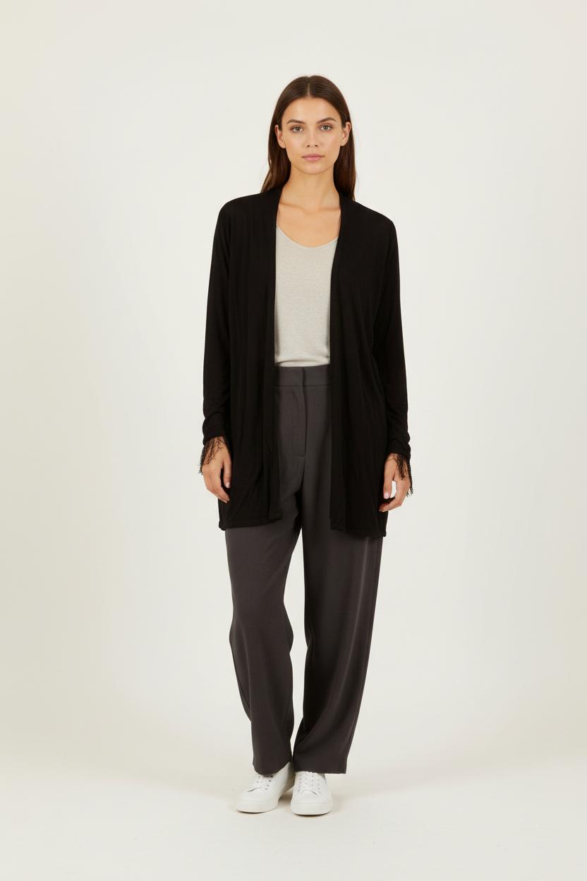 Cardigan Noir - Taille S/36 de la marque Sandro | PARAD24679 - Vendu par Paradigme - Image 1