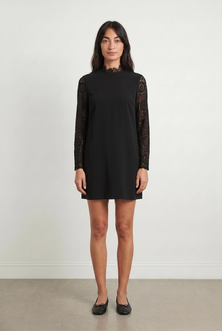 Robe Droite Noire - Taille S/36 de la marque Laura Laval | PARAD24680 - Vendu par Paradigme - Image 1