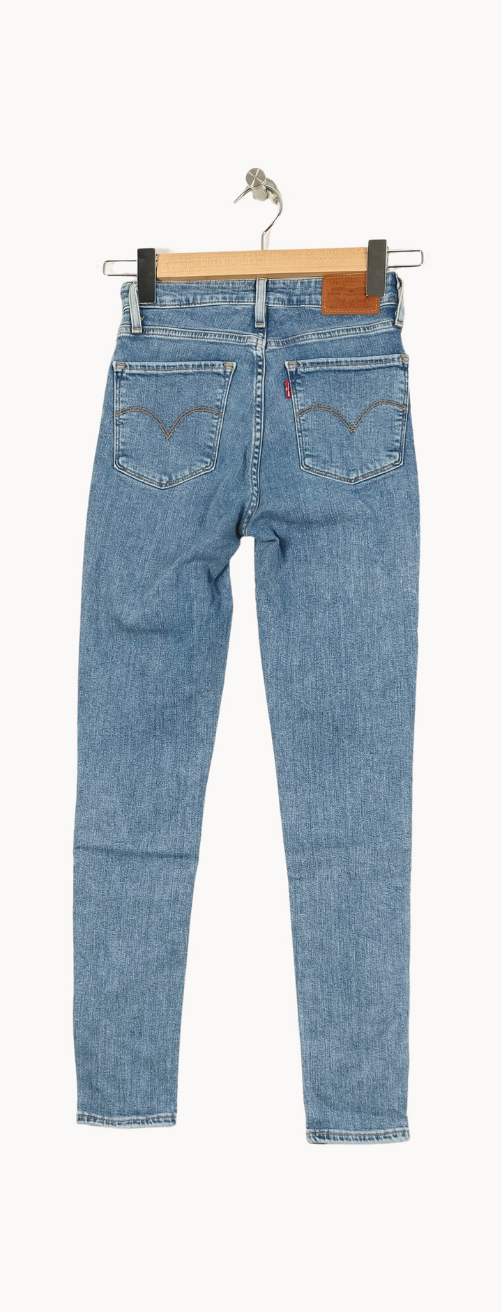 Jean Skinny Bleu - Taille XS/34 de la marque Levi's | PARAD24681 - Vendu par Paradigme - Image 4