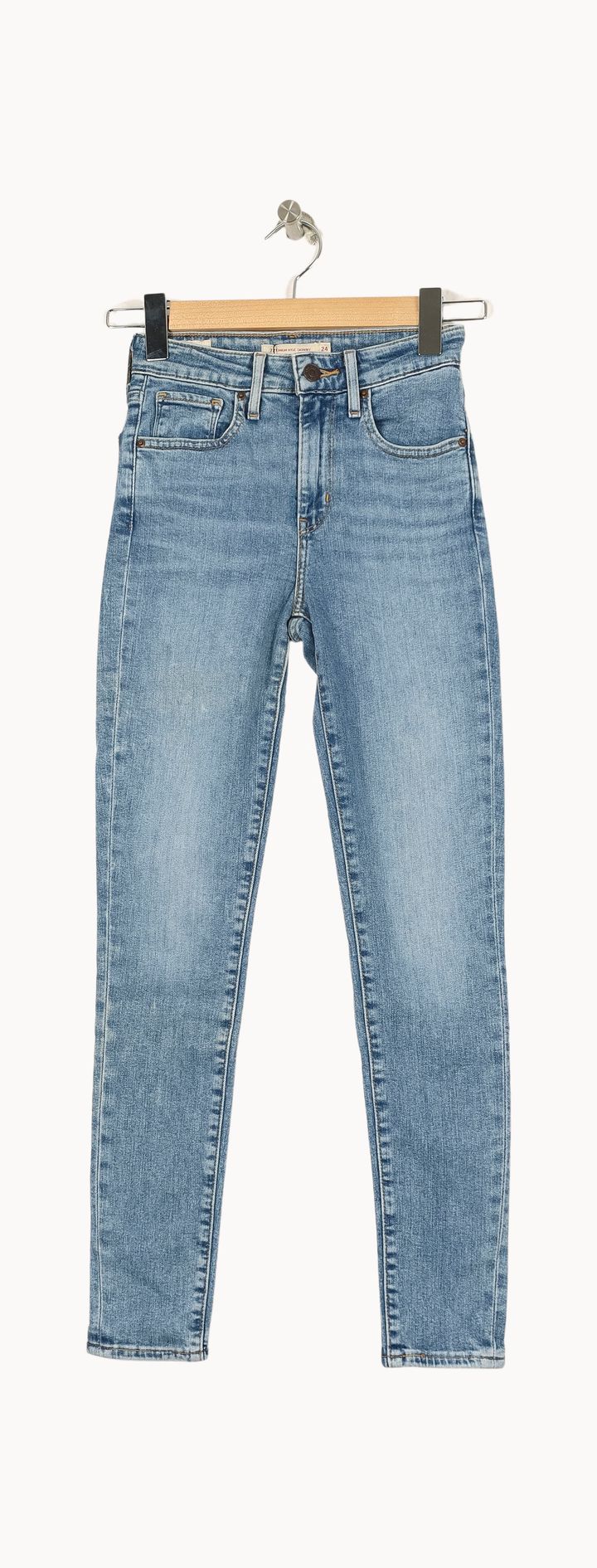 Jean Skinny Bleu - Taille XS/34 de la marque Levi's | PARAD24681 - Vendu par Paradigme - Image 2
