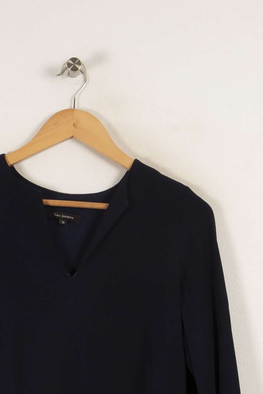 Blouse bleue foncée - Taille S/36