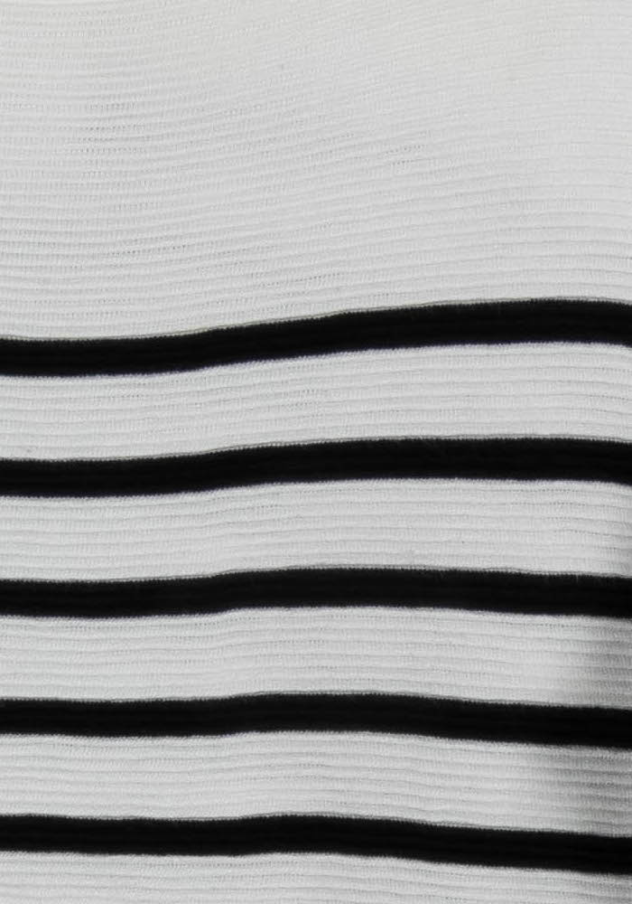 Marinière Blanche et Noire - Taille M/38 de la marque IKKS | PARAD24690 - Vendu par Paradigme - Image 3
