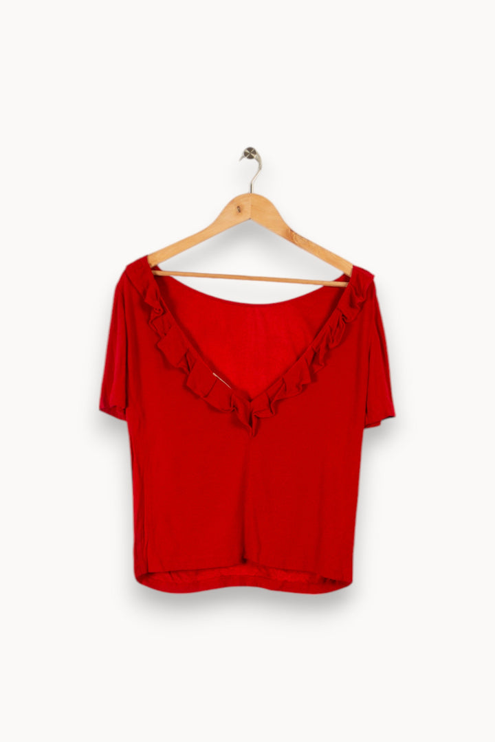 Top rouge - Taille XS/34