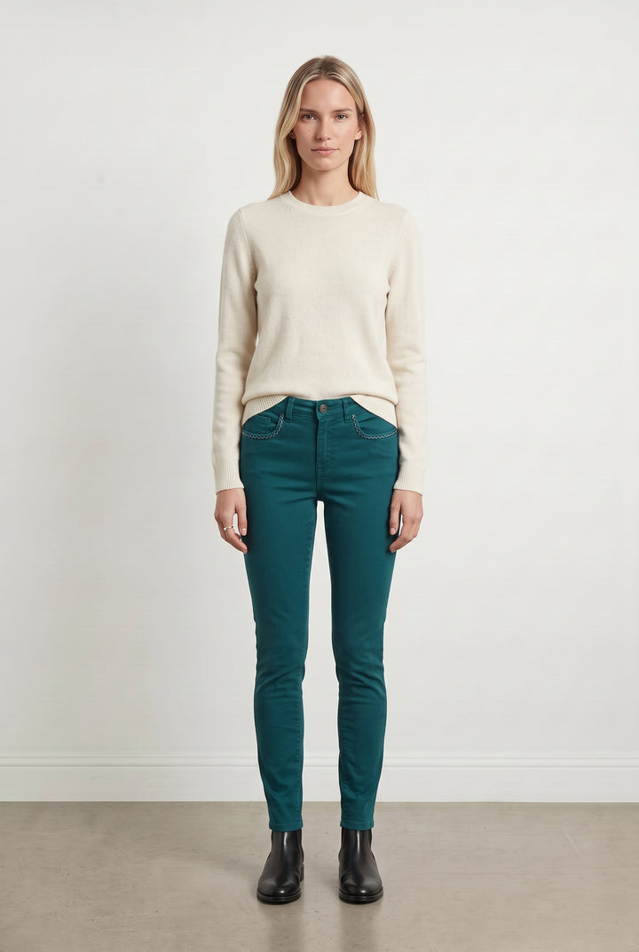 Jean Vert - Taille S/36 de la marque IKKS | PARAD24781 - Vendu par Paradigme - Image 1