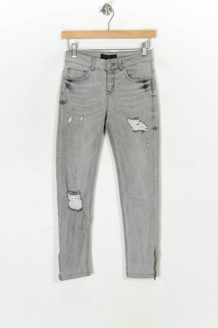 Jean Gris-foncé - Taille XS/34 de la marque IKKS | PARAD24782 - Vendu par Paradigme - Image 5