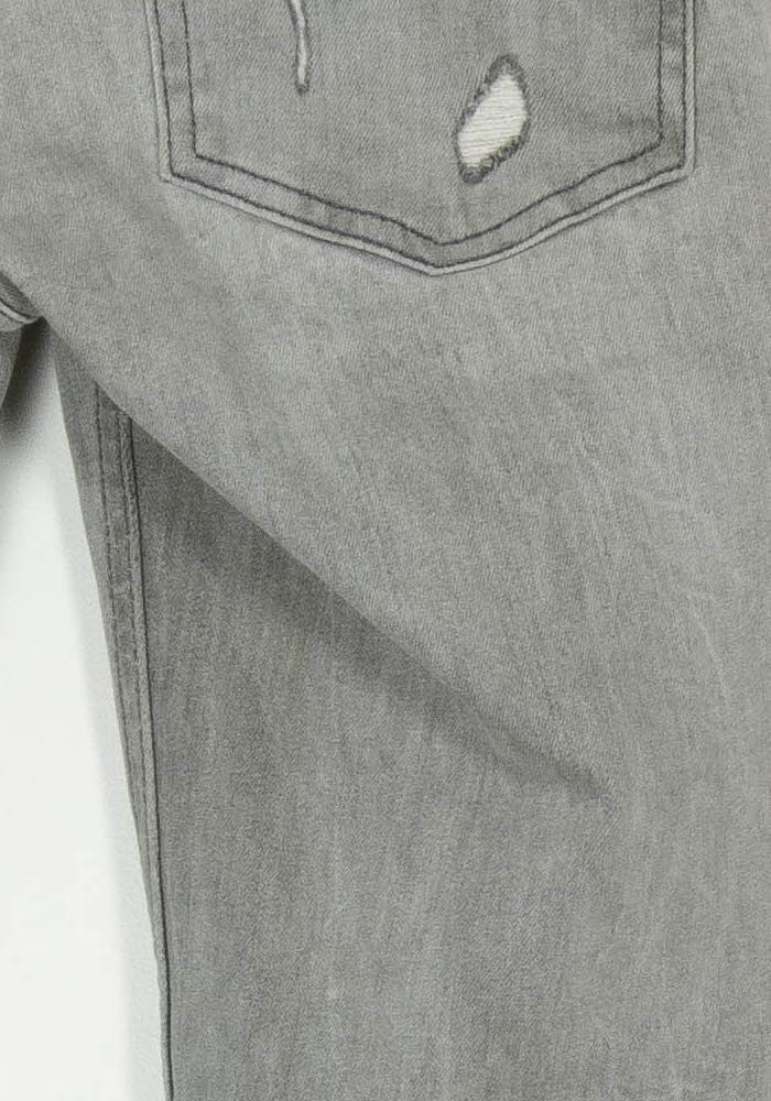 Jean Gris-foncé - Taille XS/34 de la marque IKKS | PARAD24782 - Vendu par Paradigme - Image 3