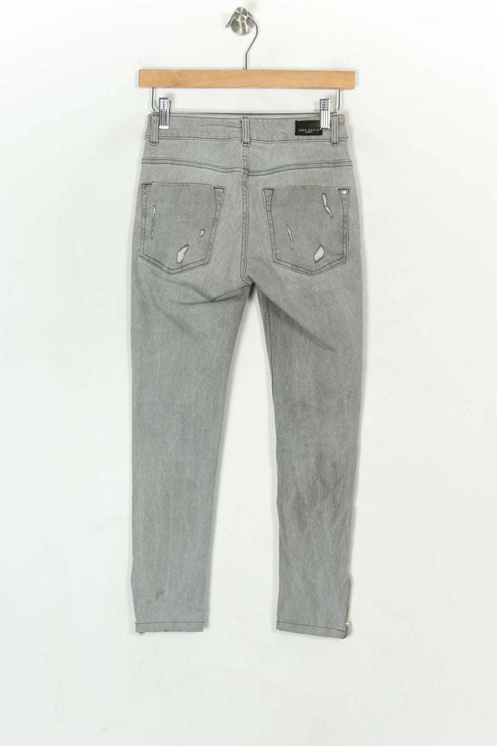 Jean Gris-foncé - Taille XS/34 de la marque IKKS | PARAD24782 - Vendu par Paradigme - Image 2