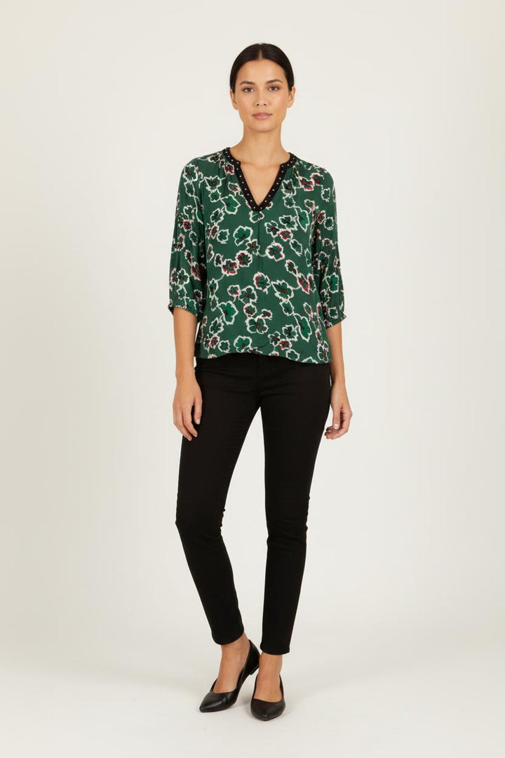 Blouse verte - Taille XS/34