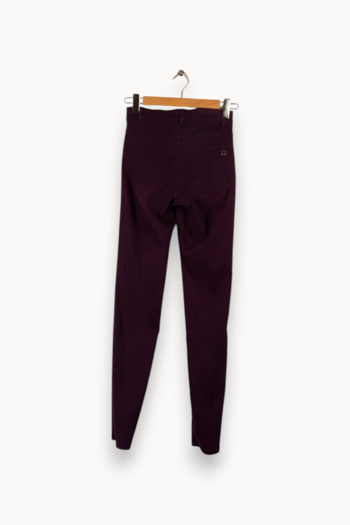 Pantalon violet - Taille XS/34