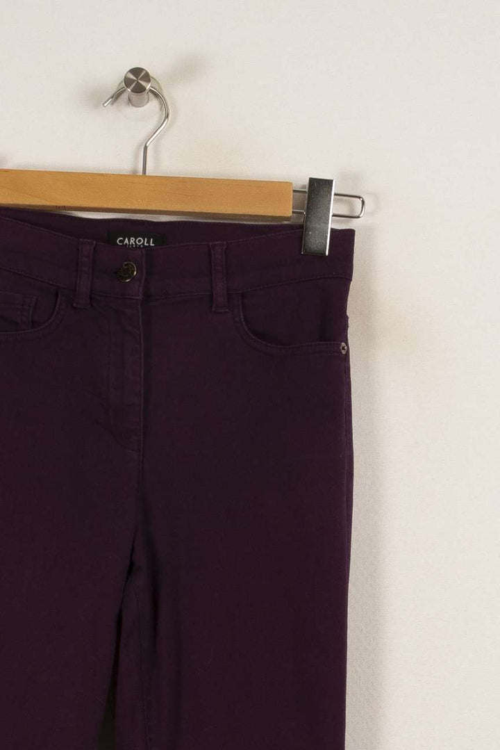 Pantalon violet - Taille XS/34