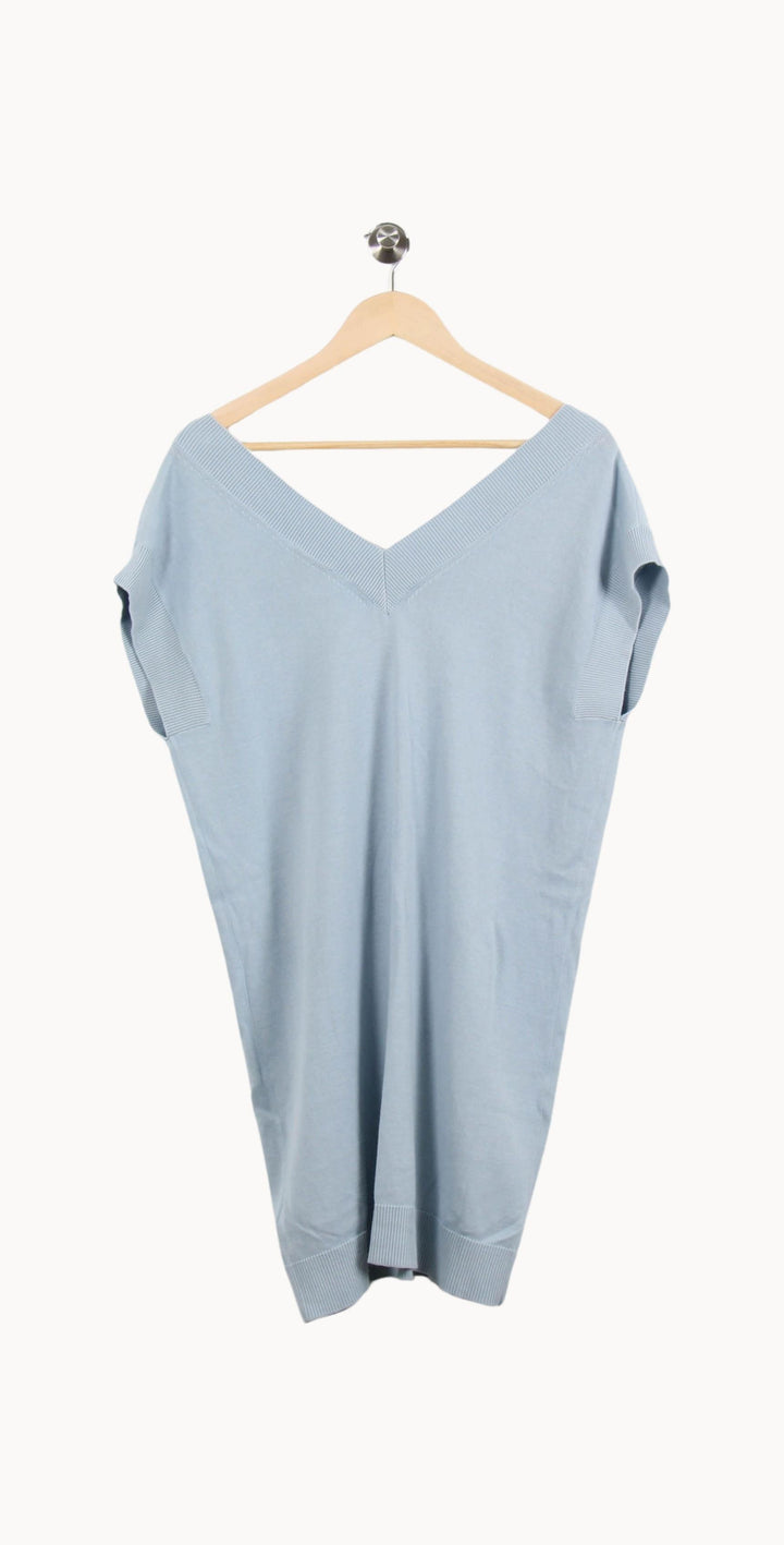 Robe Pull Bleue - Taille S/36 de la marque Rodier | PARAD24896 - Vendu par Paradigme - Image 4