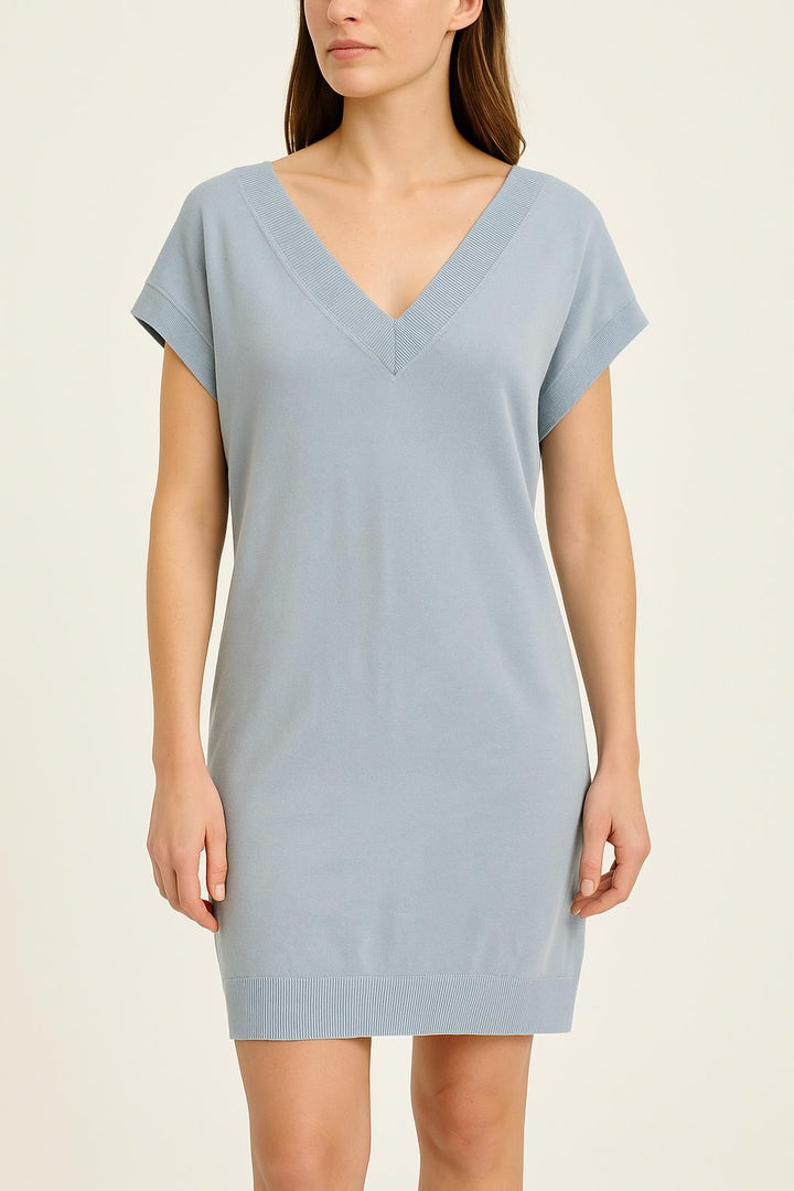 Robe Pull Bleue - Taille S/36 de la marque Rodier | PARAD24896 - Vendu par Paradigme - Image 1