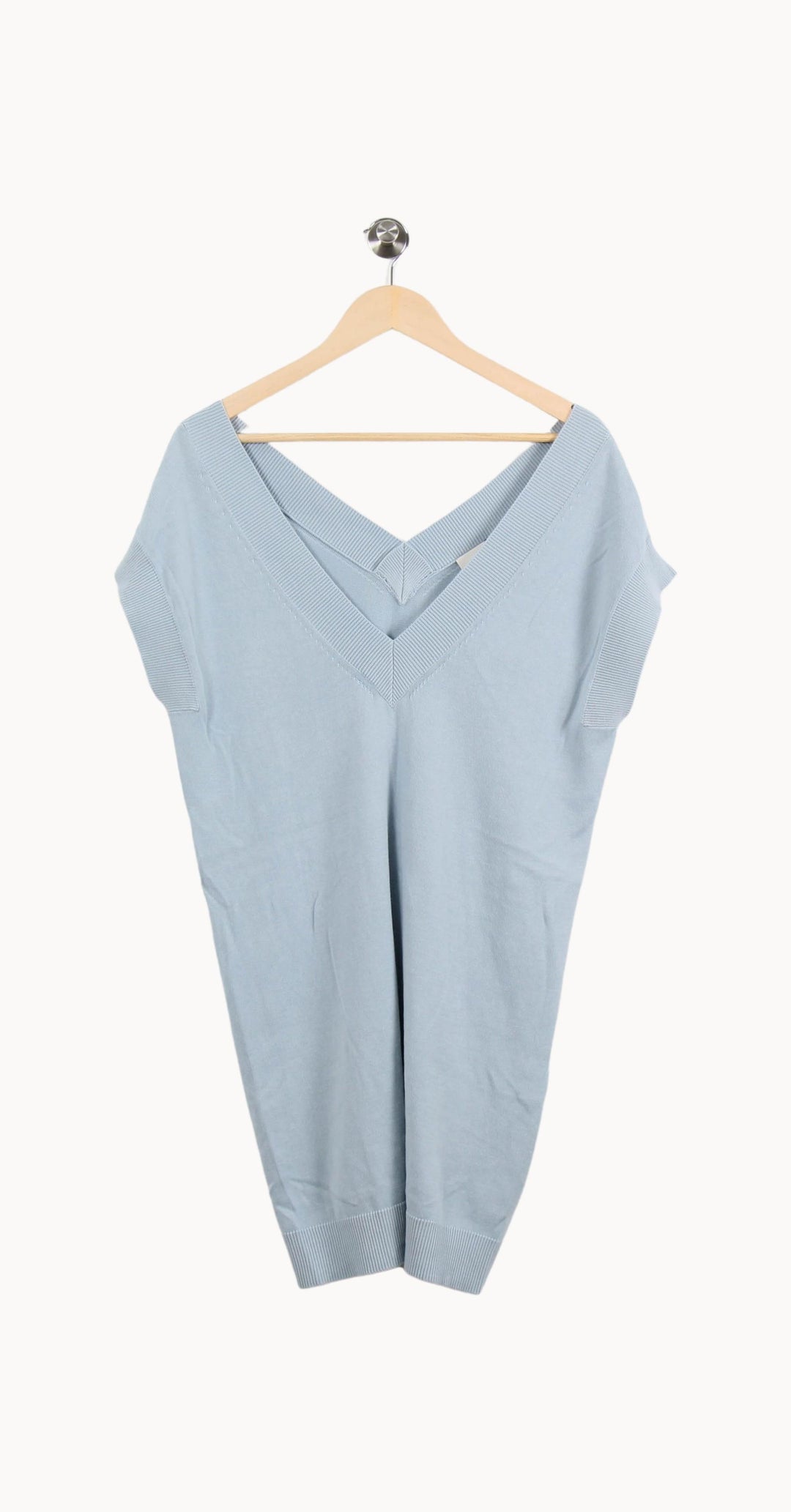 Robe Pull Bleue - Taille S/36 de la marque Rodier | PARAD24896 - Vendu par Paradigme - Image 2