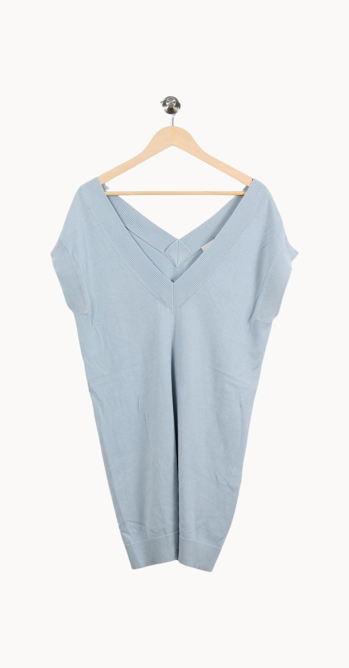Robe Pull Bleue - Taille S/36 de la marque Rodier | PARAD24896 - Vendu par Paradigme - Image 2