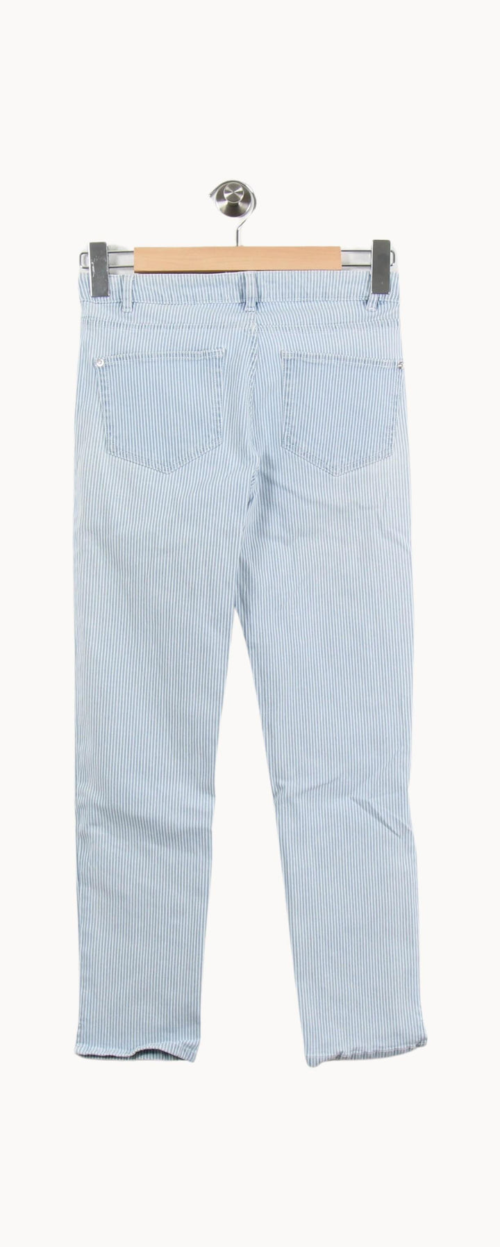 Jean Rayé Bleu et Blanc - Taille S/36 de la marque Maison 123 | PARAD24906 - Vendu par Paradigme - Image 4