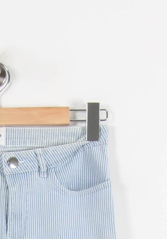 Jean Rayé Bleu et Blanc - Taille S/36 de la marque Maison 123 | PARAD24906 - Vendu par Paradigme - Image 3