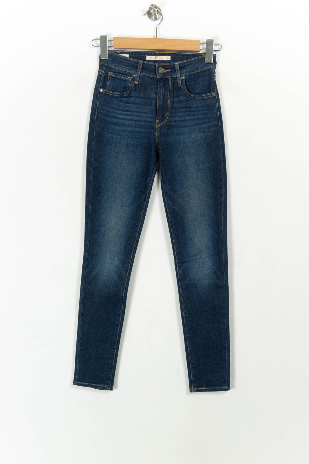 Jean Skinny Bleu - Taille XS/34 de la marque Levi's | PARAD24927 - Vendu par Paradigme - Image 2