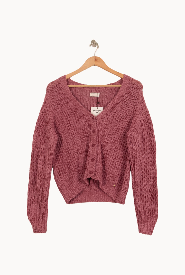 Cardigan Violet - Taille M/38 de la marque Des petits hauts | PARAD24945 - Vendu par Paradigme - Image 2