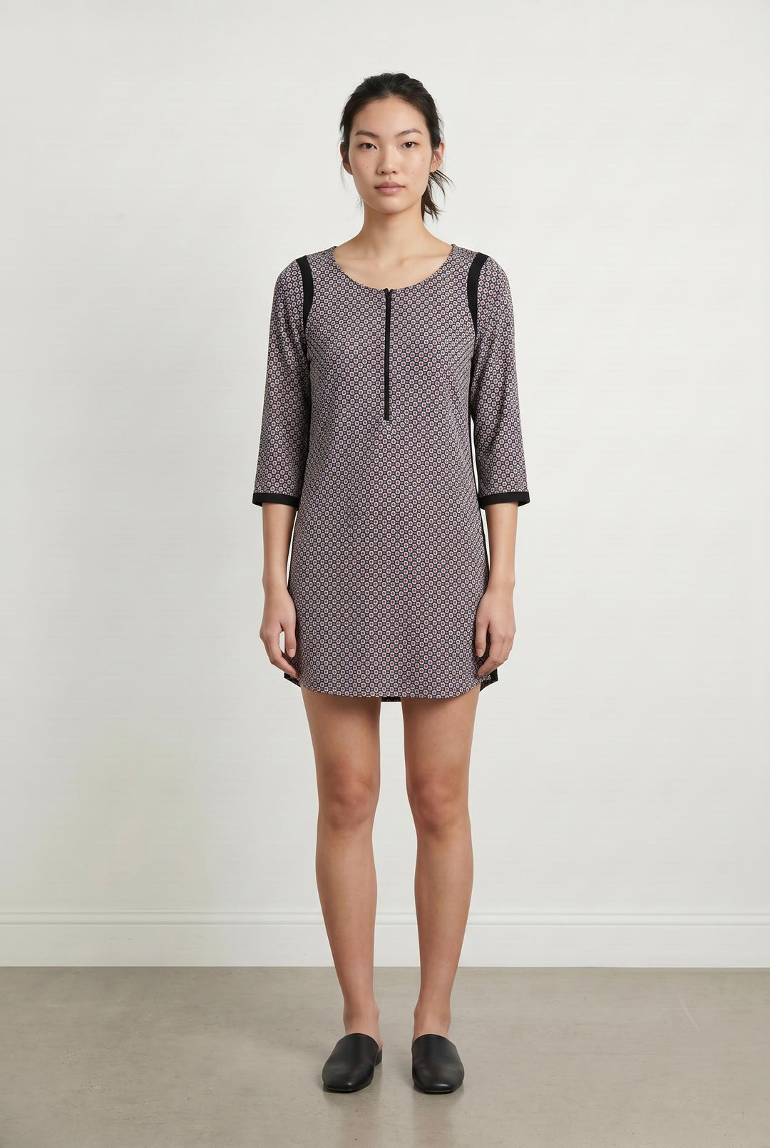 Robe Droite Multicolore - Taille S/36 de la marque I.Code | PARAD24949 - Vendu par Paradigme - Image 1