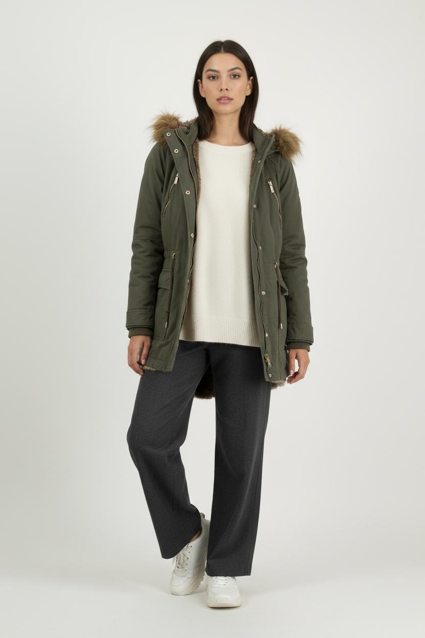 Parka Verte - Taille M/38 de la marque Maison 123 | PARAD24968 - Vendu par Paradigme - Image 1