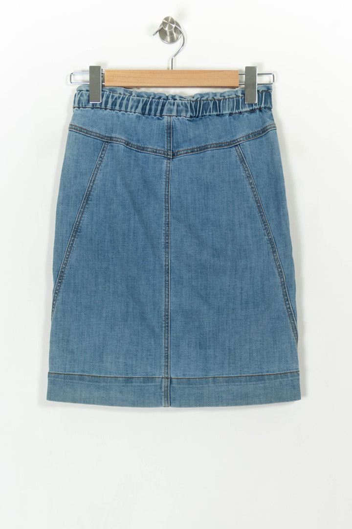 Jupe en Jean Bleue - Taille XS/34 de la marque Suncoo | PARAD24994 - Vendu par Paradigme - Image 4