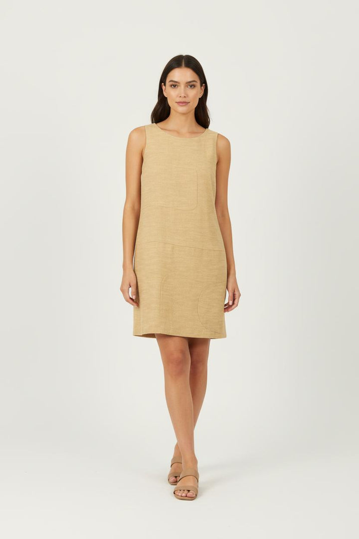Robe beige - Taille S/36