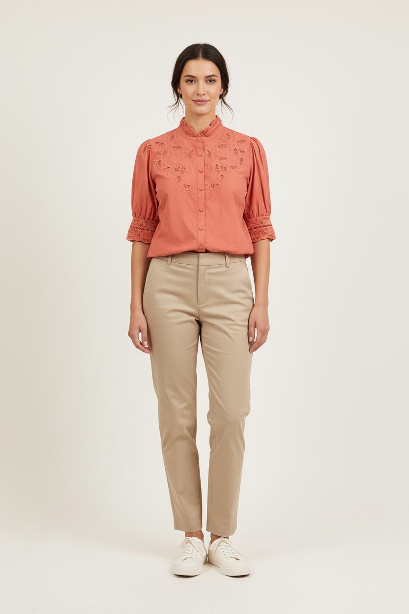 Blouse Rose - Taille S/36 de la marque Sézane | PARAD25026 - Vendu par Paradigme - Image 1