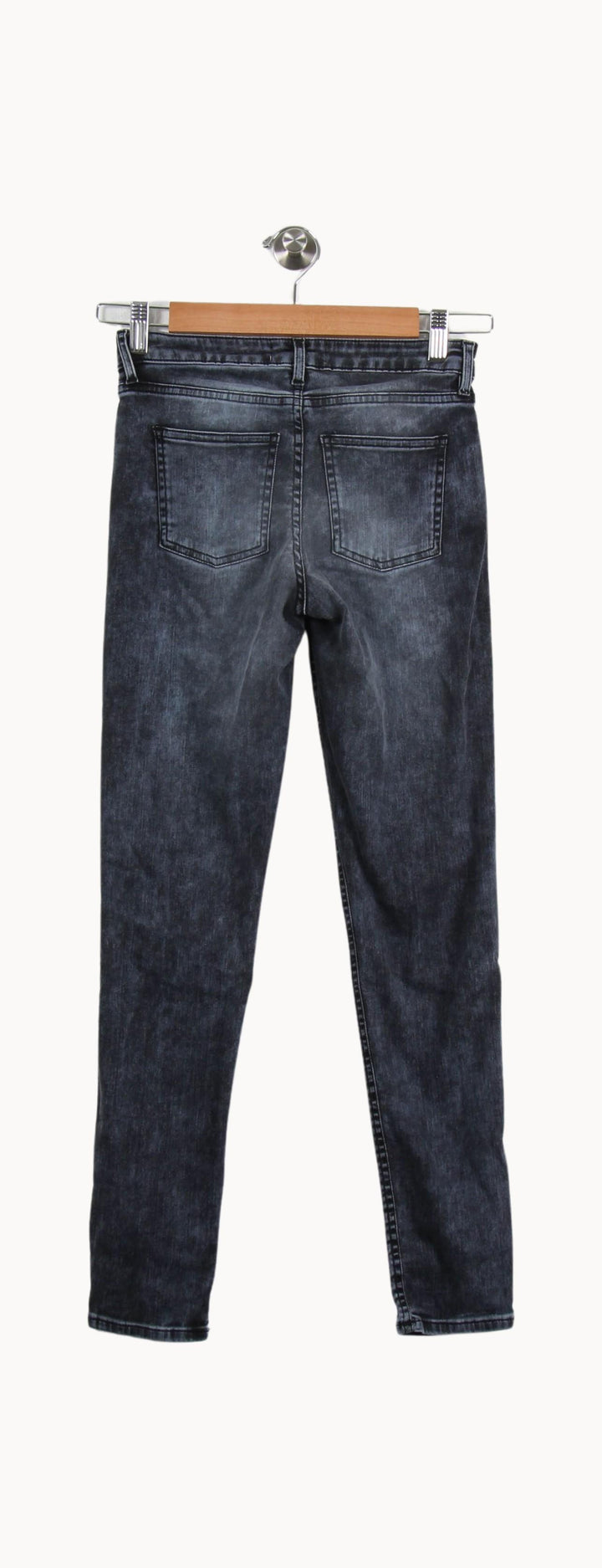 Jean Slim Gris - Taille XS/34 de la marque Acne Studios | PARAD25059 - Vendu par Paradigme - Image 4