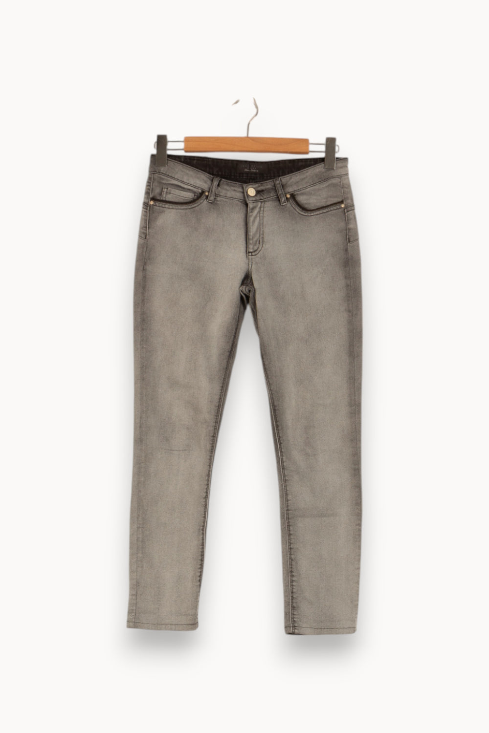 Jean Gris - Taille M/38 de la marque IKKS | PARAD25065 - Vendu par Paradigme - Image 2