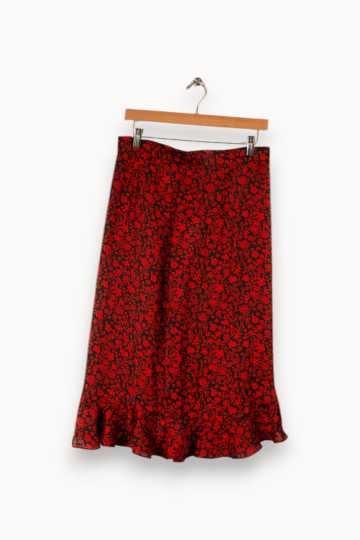Jupe rouge et noire - Taille XL/42