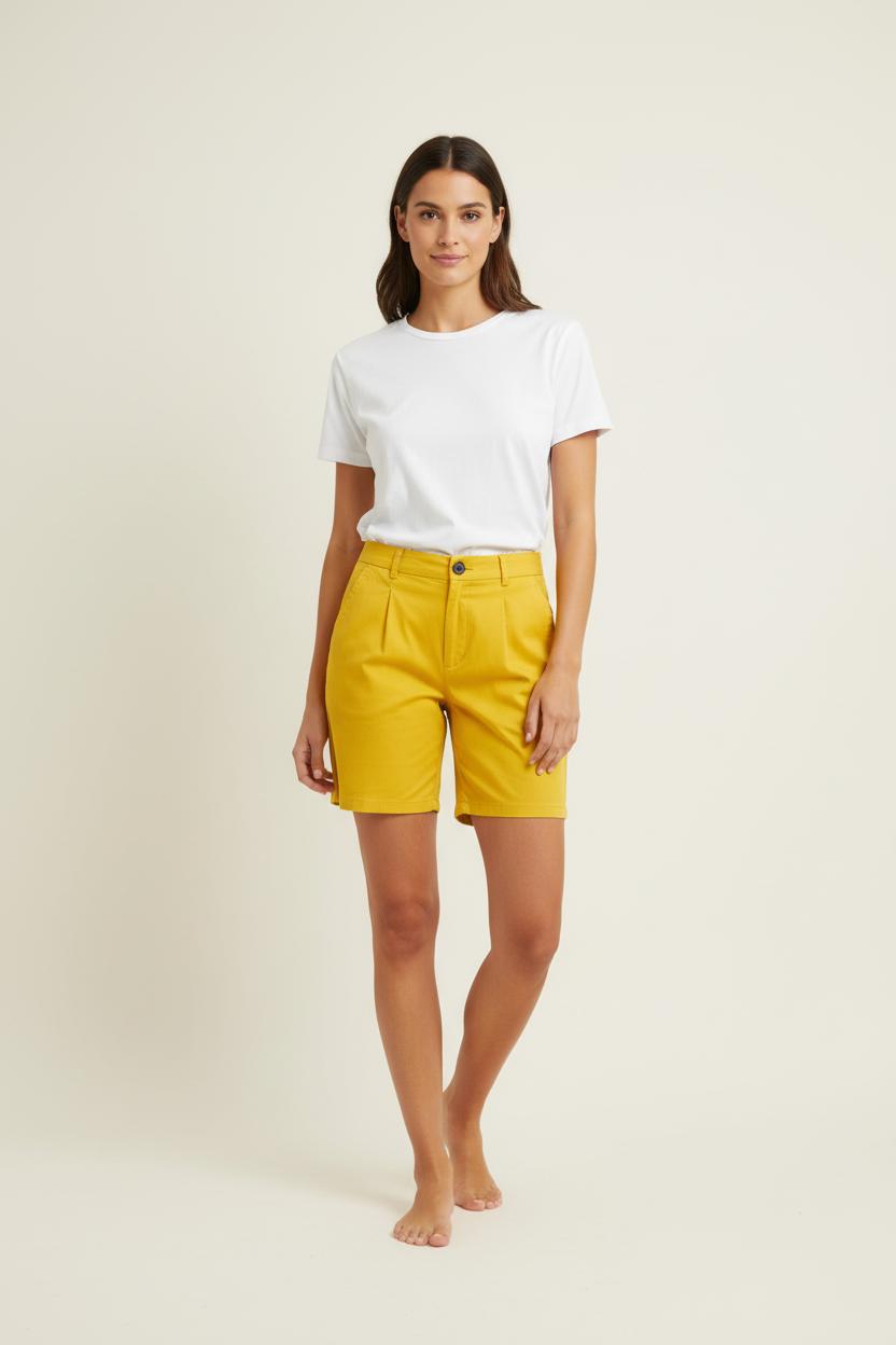 Short chino jaune - Taille S/36