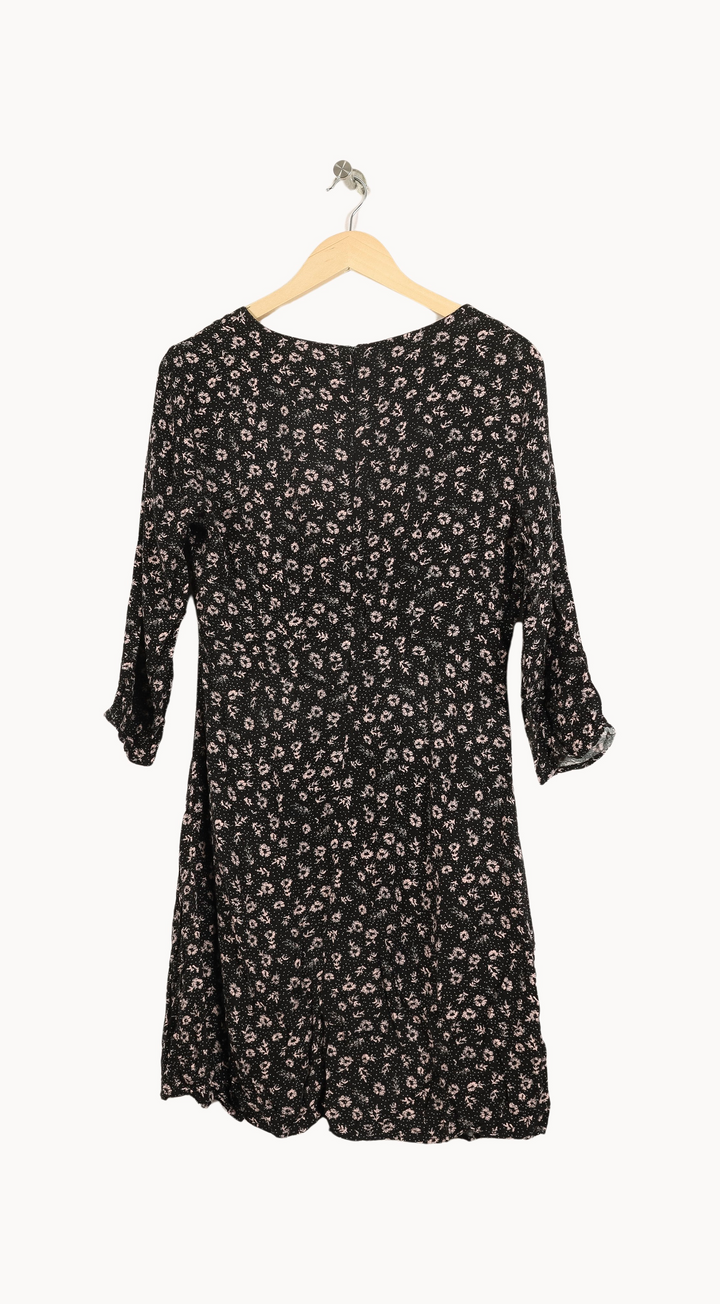 Robe Fleurie Noire - Taille XL/42 de la marque Des petits hauts | PARAD25128 - Vendu par Paradigme - Image 4