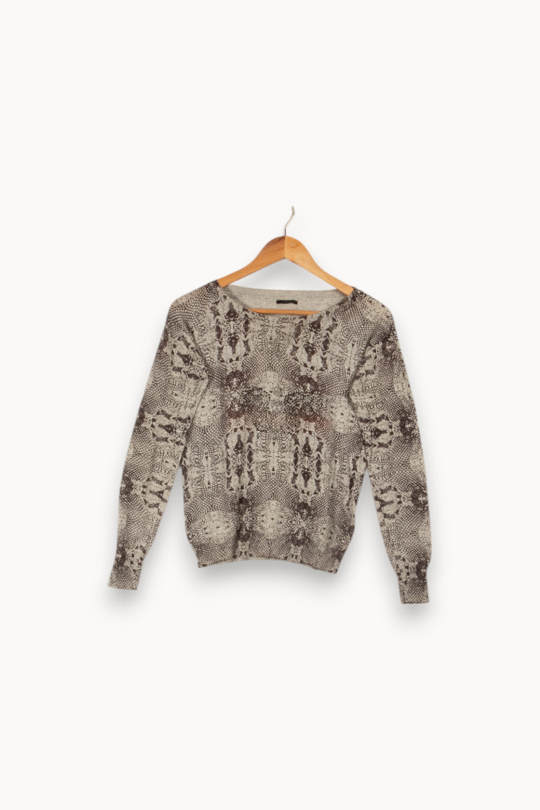 Sweat gris à motifs - Taille S/36 de la marque IKKS | PARAD25183 - Vendu par Paradigme - Image 1