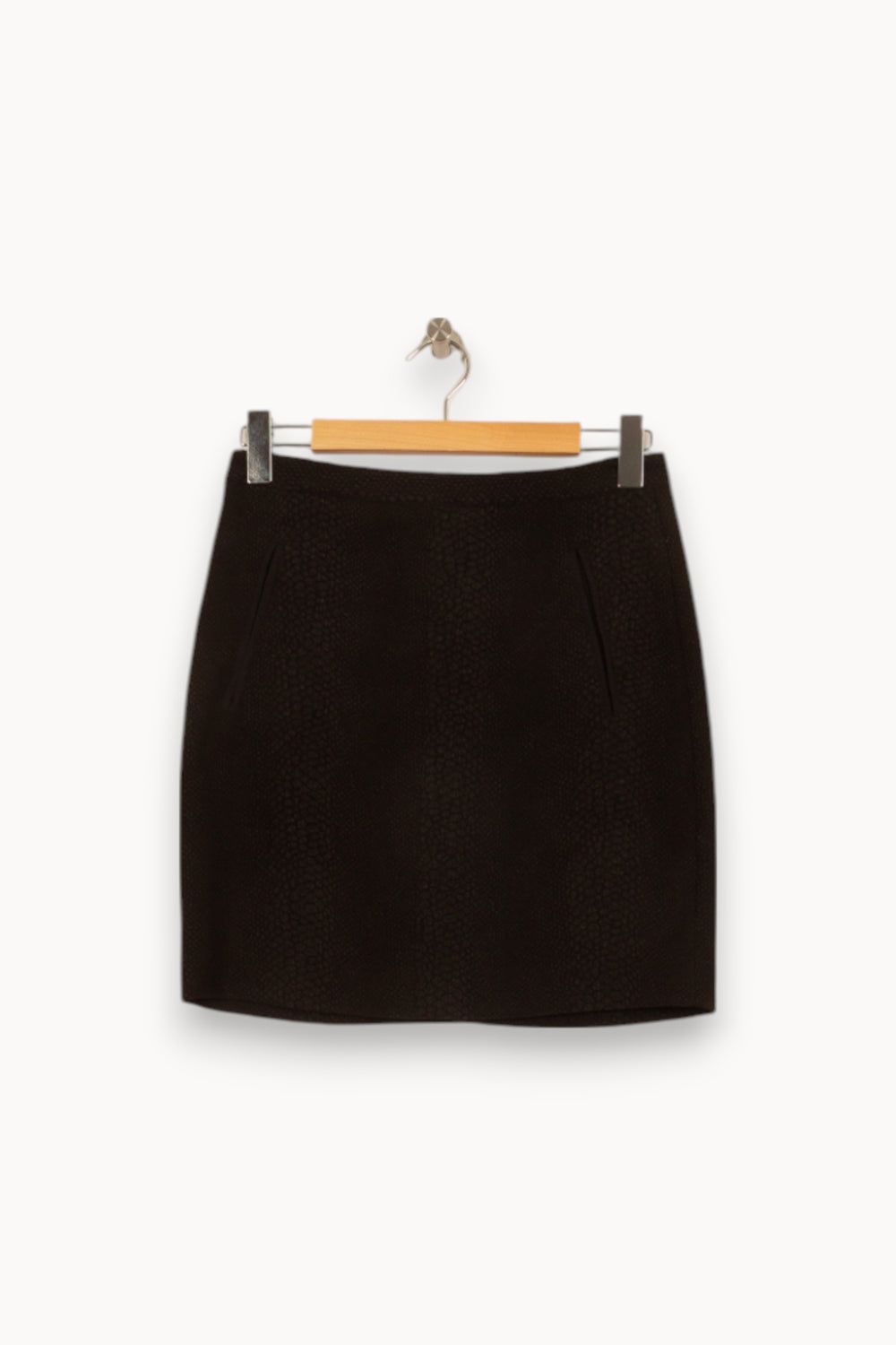 Jupe Droite Noire - Taille M/38 de la marque Stella Forest | PARAD25226 - Vendu par Paradigme - Image 2