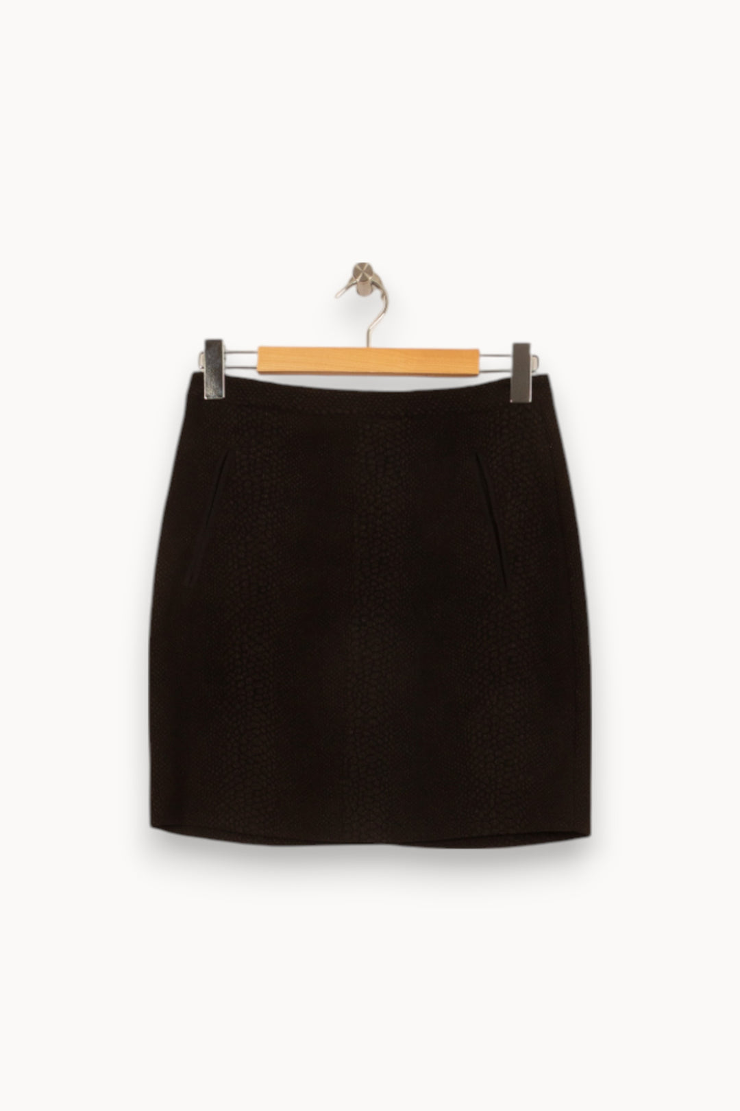 Jupe Droite Noire - Taille M/38 de la marque Stella Forest | PARAD25226 - Vendu par Paradigme - Image 2