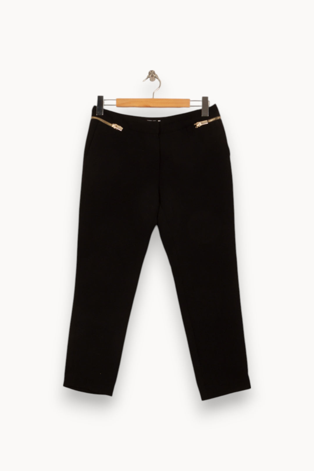Pantalon Noir - Taille M/38 de la marque Claudie Pierlot | PARAD25241 - Vendu par Paradigme - Image 2