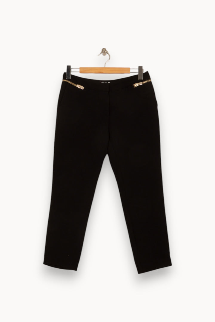Pantalon Noir - Taille M/38 de la marque Claudie Pierlot | PARAD25241 - Vendu par Paradigme - Image 2