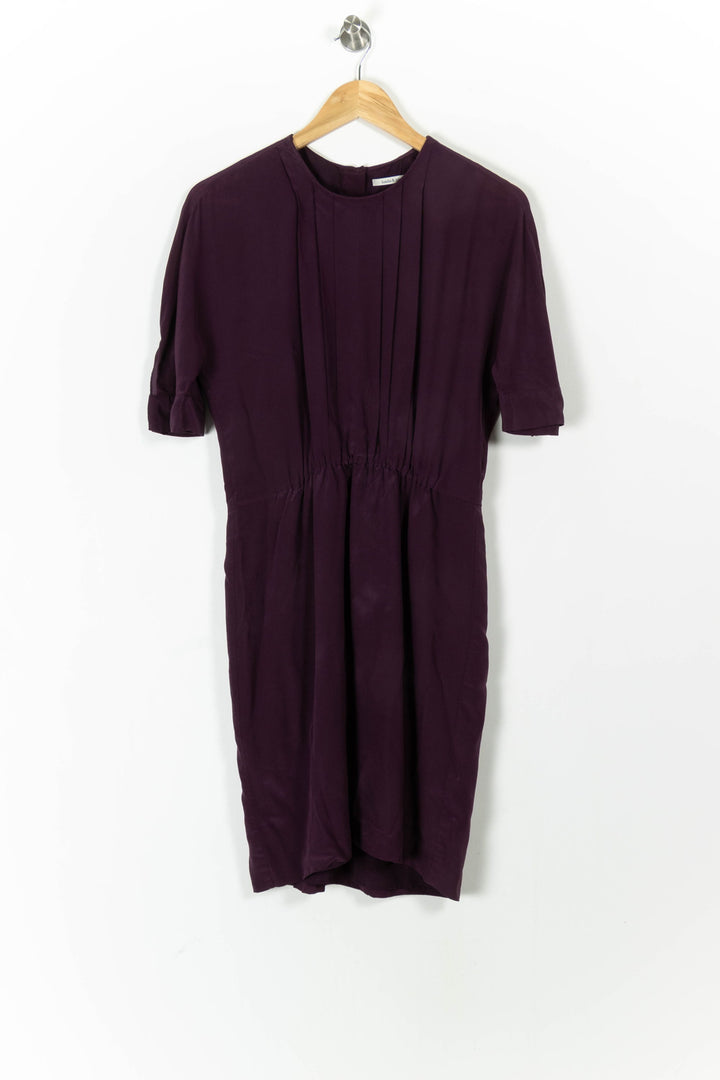 Robe Midi Violette - Taille S/36 de la marque Bimba y Lola | PARAD25254 - Vendu par Paradigme - Image 2