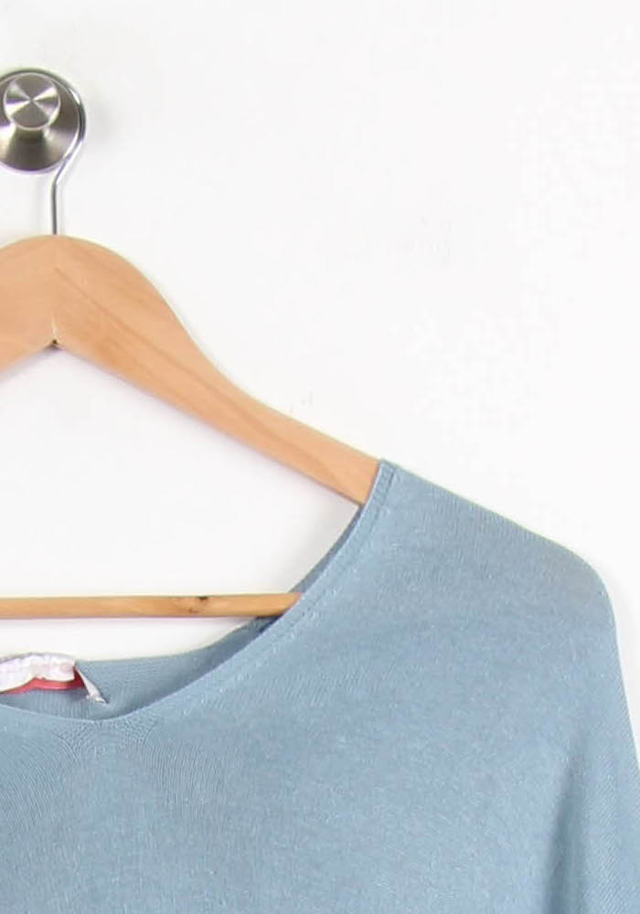 Pull Bleu - Taille XS/34 de la marque La Fée Maraboutée | PARAD25283 - Vendu par Paradigme - Image 3