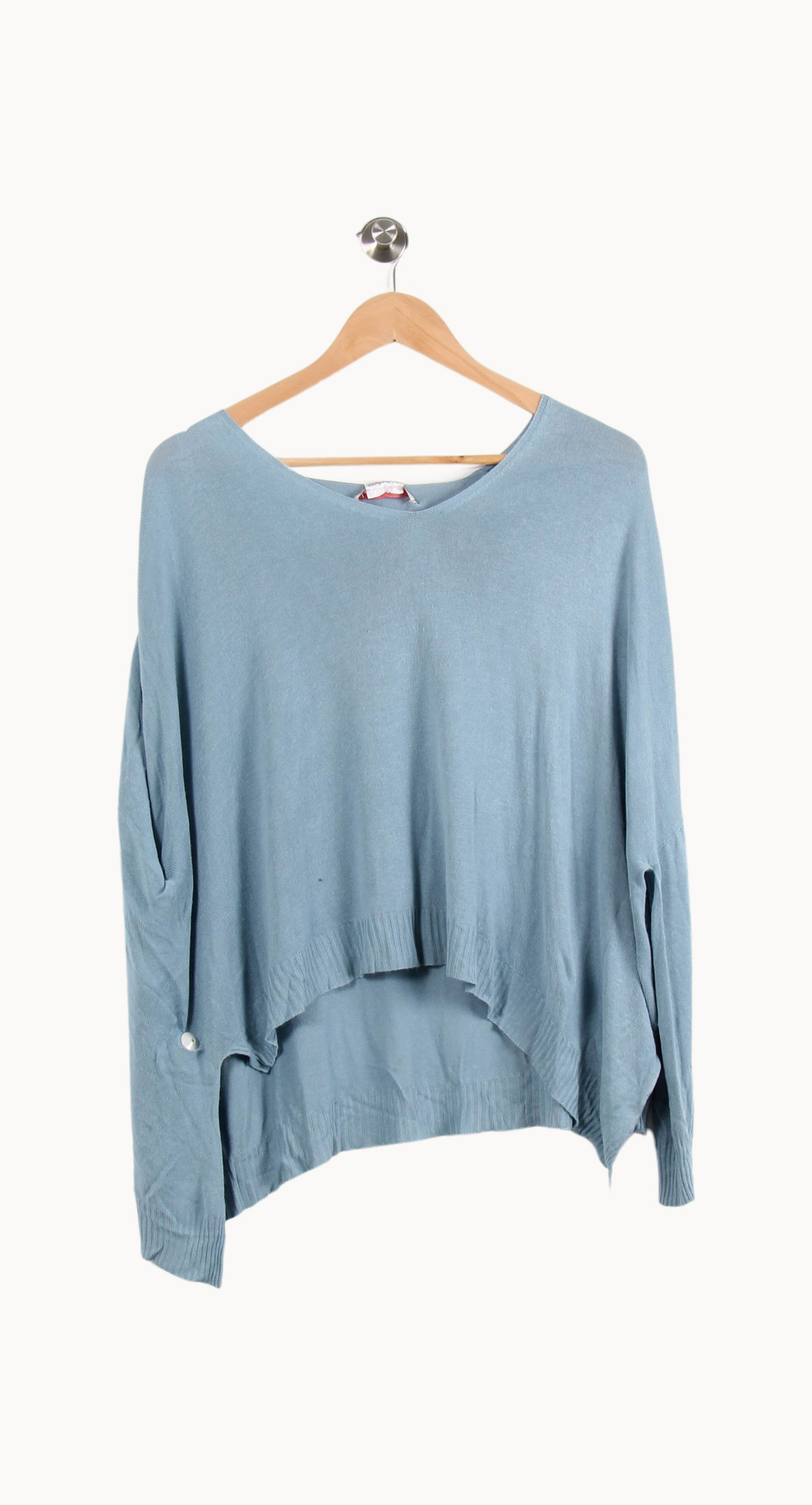 Pull Bleu - Taille XS/34 de la marque La Fée Maraboutée | PARAD25283 - Vendu par Paradigme - Image 2
