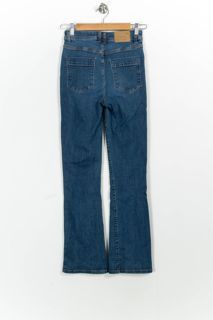 Jean Évasé Bleu - Taille S/36 de la marque La Fée Maraboutée | PARAD25300 - Vendu par Paradigme - Image 4