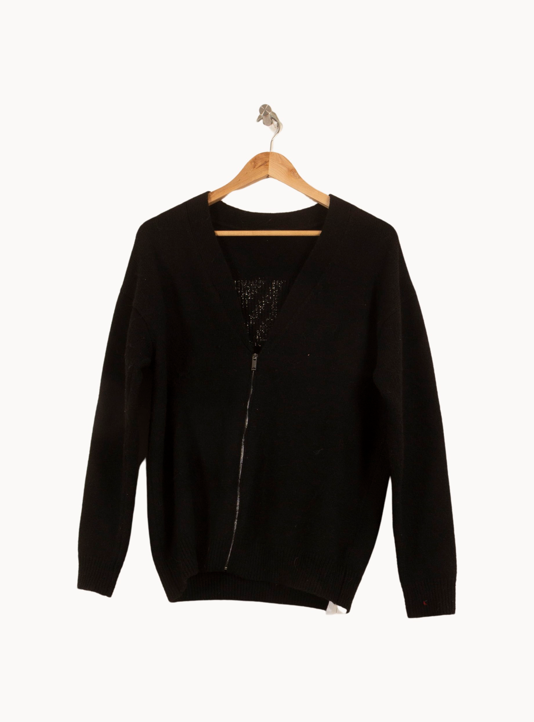 Cardigan Noir - Taille S/36 de la marque IKKS | PARAD25391 - Vendu par Paradigme - Image 2