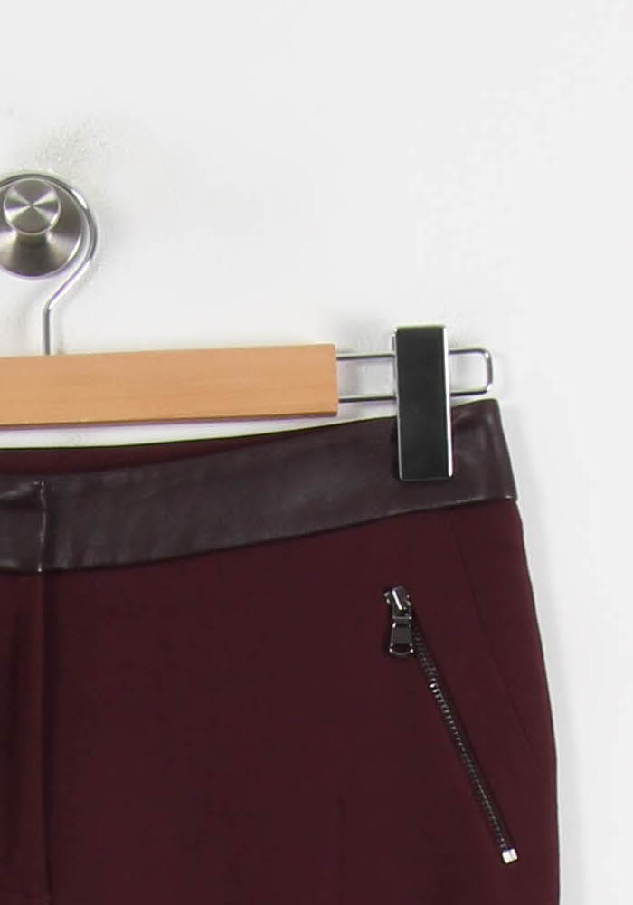 Pantalon Bordeaux - Taille S/36 de la marque ZAPA | PARAD25417 - Vendu par Paradigme - Image 3