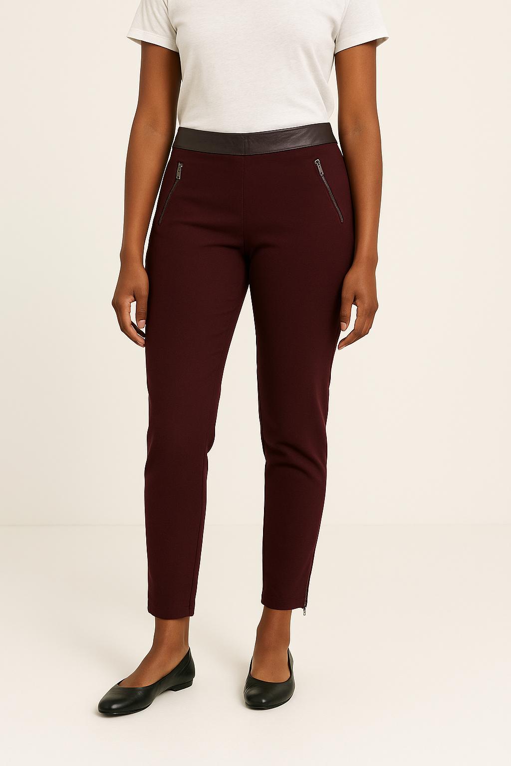 Pantalon Bordeaux - Taille S/36 de la marque ZAPA | PARAD25417 - Vendu par Paradigme - Image 1