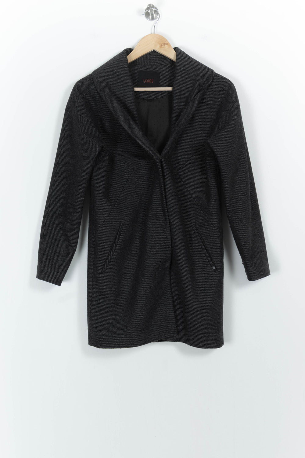 Manteau Gris - Taille XS/34 de la marque I.Code | PARAD25426 - Vendu par Paradigme - Image 2